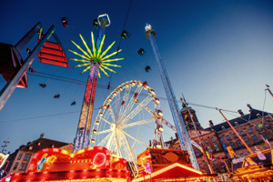 amusement park carousel